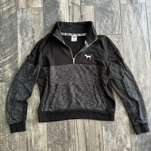 PINK 1/4 Zip Sweatshirt